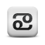 Krebs sign glyph symbol
